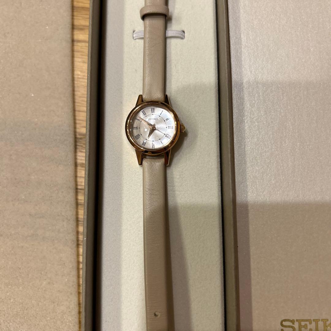 値下げ⭐︎美品SEIKO ナノユニバース⭐︎レザー腕時計