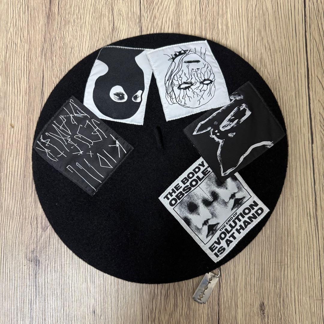 21-22AW KIDILL × CA4LA コラボ ビッグベレー帽