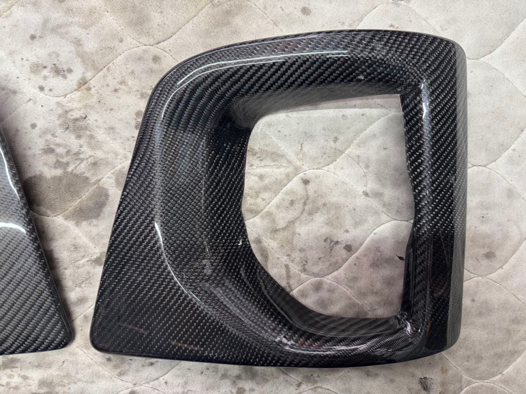 た*ん様 200系ハイエース 4型以降用 ナロー用GPOカーボンフォグカバー 廃