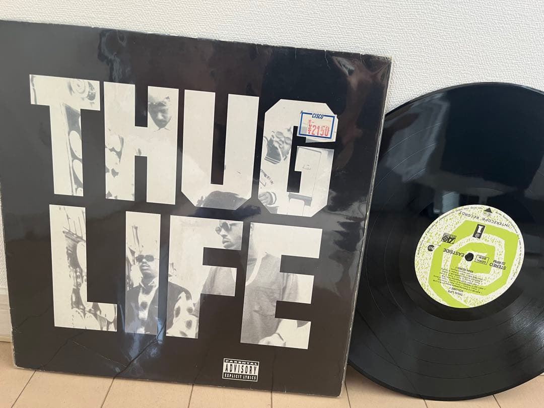 EUオリジナル盤 THUG LIFE VOLUME 1 2pac レコード LP