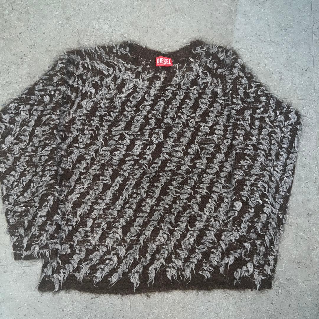 DIESEL 23FW show Peace モヘアニット