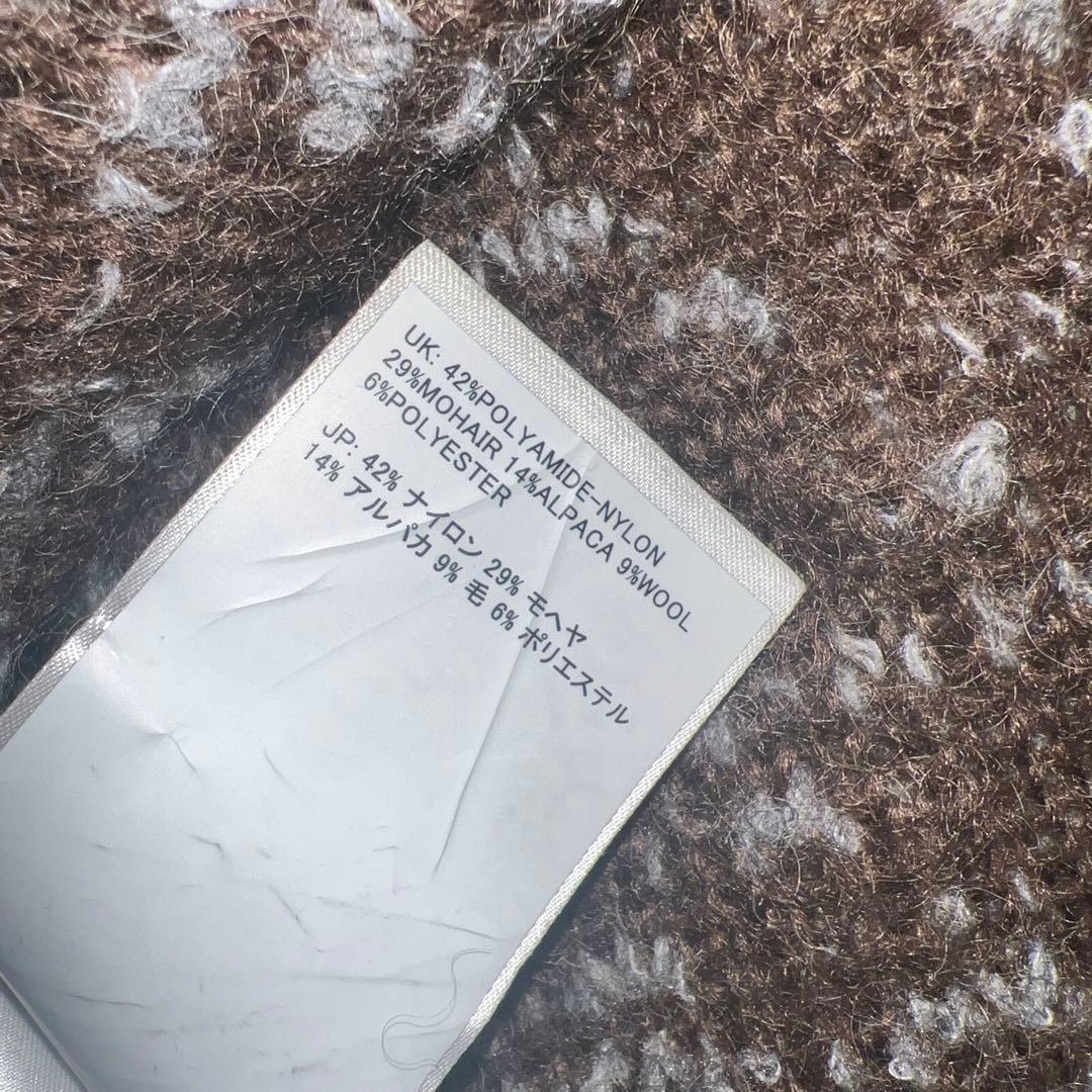 DIESEL 23FW show Peace モヘアニット