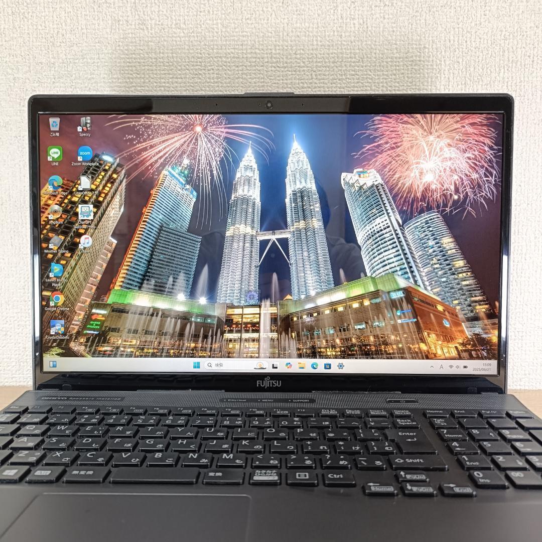 Core i5 ノートPC Windows11 SSD メモリ16GB 富士通