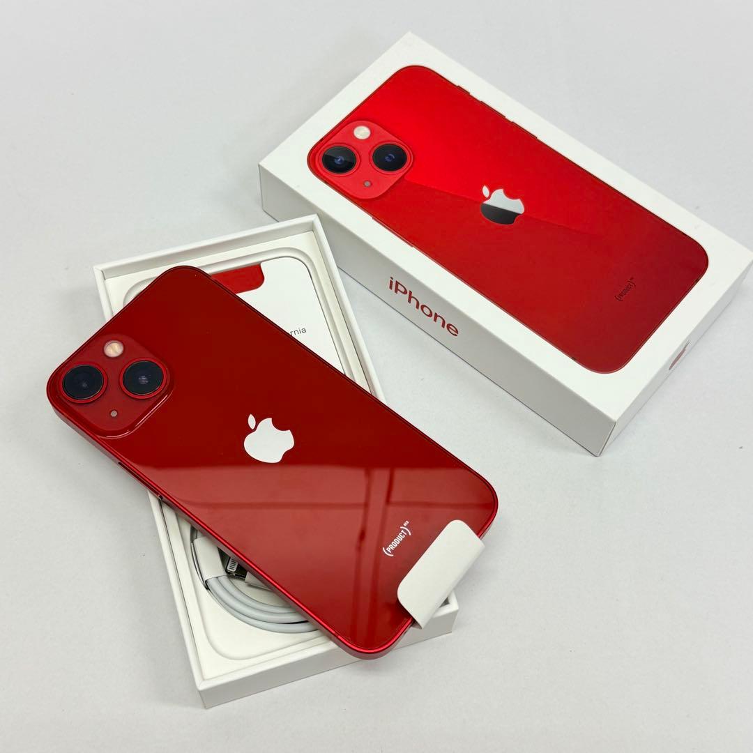 【未使用】iPhone 13 mini レッド512GB SIMフリー