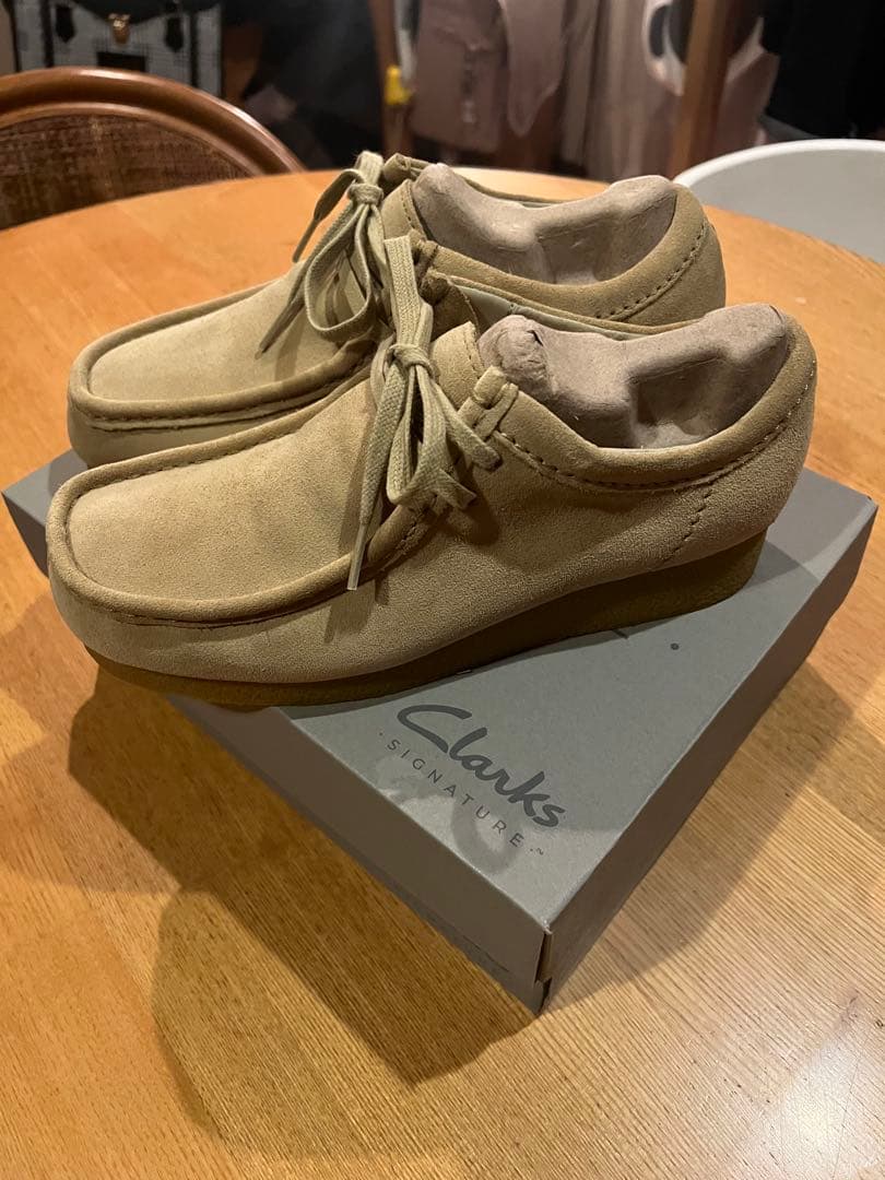 Clarks クラークス ワラビー メイプルスエード UK5.5（23.5cm）