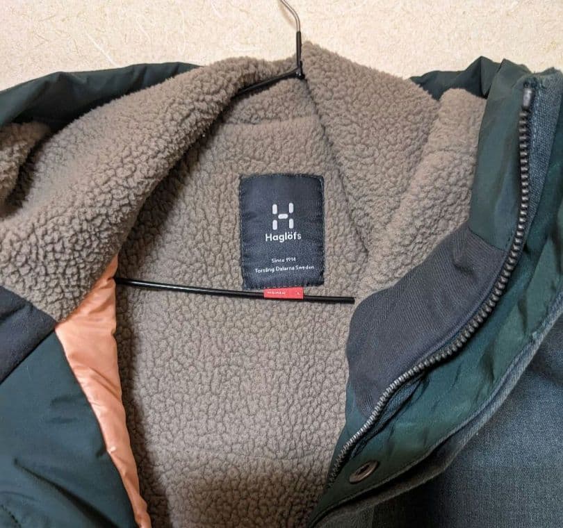 ホグロフス　ロングコート　HAGLOFS　コート　中綿　美品　モッズコート