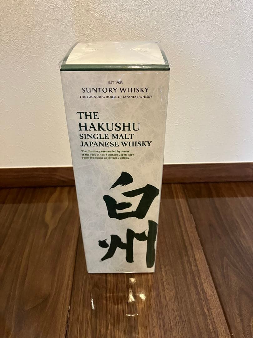 （箱付き）サントリー 白州 シングルモルトウイスキー 700ml