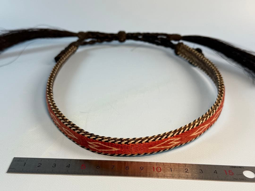 【希少品】Horse Hair Hat Band（ホースヘアーハットバンド）