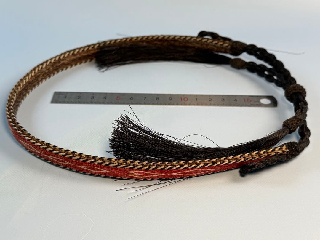 【希少品】Horse Hair Hat Band（ホースヘアーハットバンド）