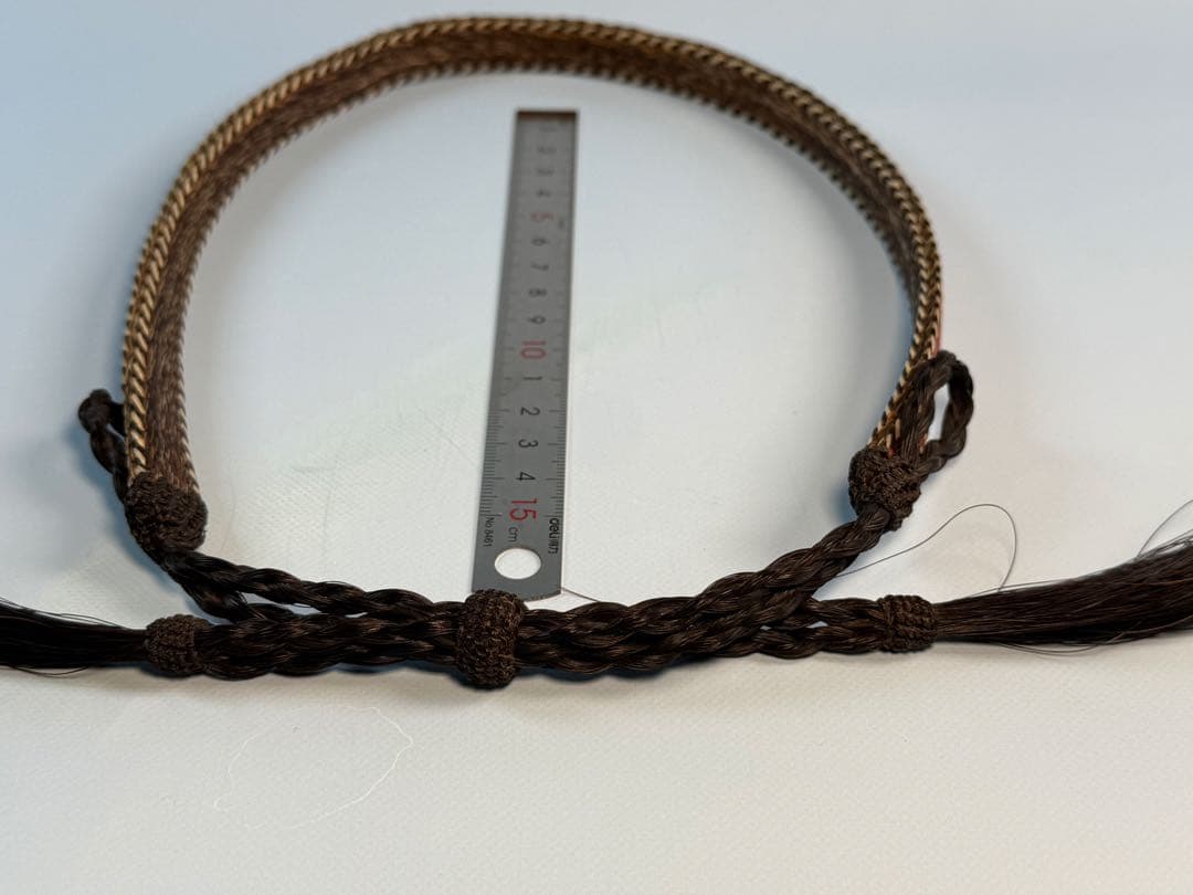 【希少品】Horse Hair Hat Band（ホースヘアーハットバンド）