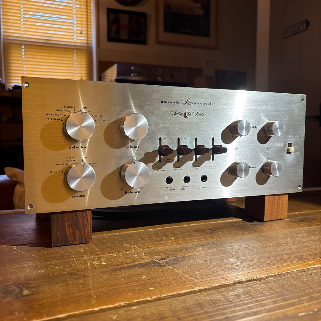 マランツ#7T極上美品プリアンプウッドケース付きます。