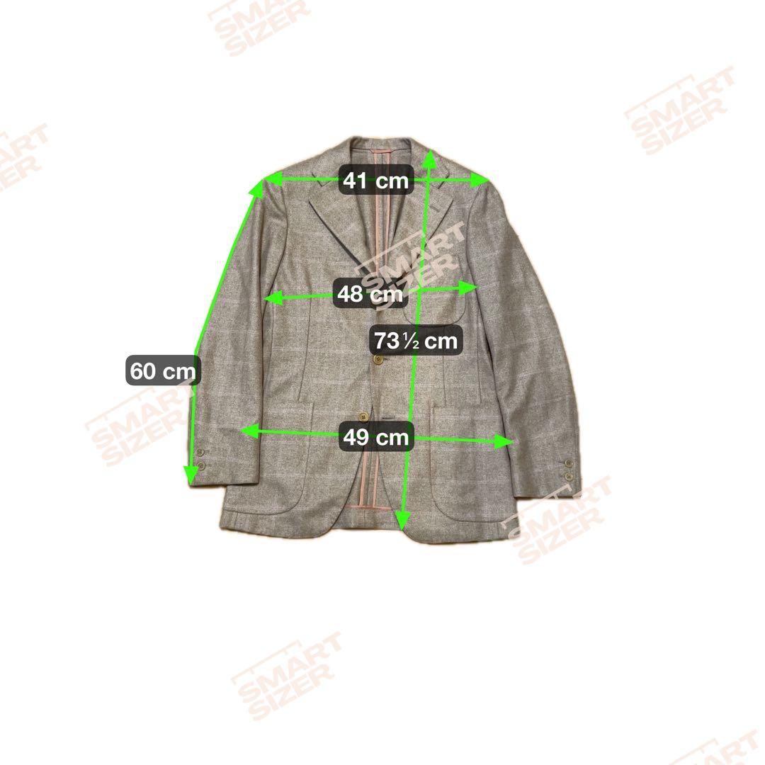 ビームスF 、カシミヤジャケット　ベージュ✖︎ピンク