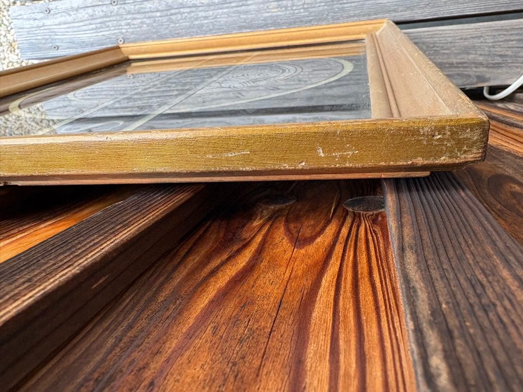 ビンテージ　パブミラー　メキシコ