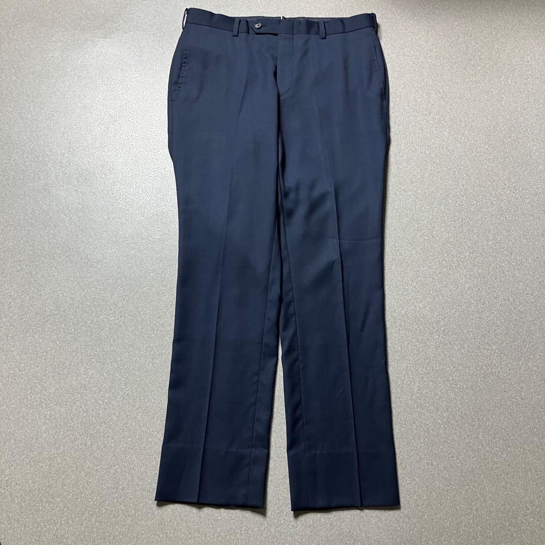 【L相当 ネイビー】マッキントッシュ スーツセットアップ ウール100%