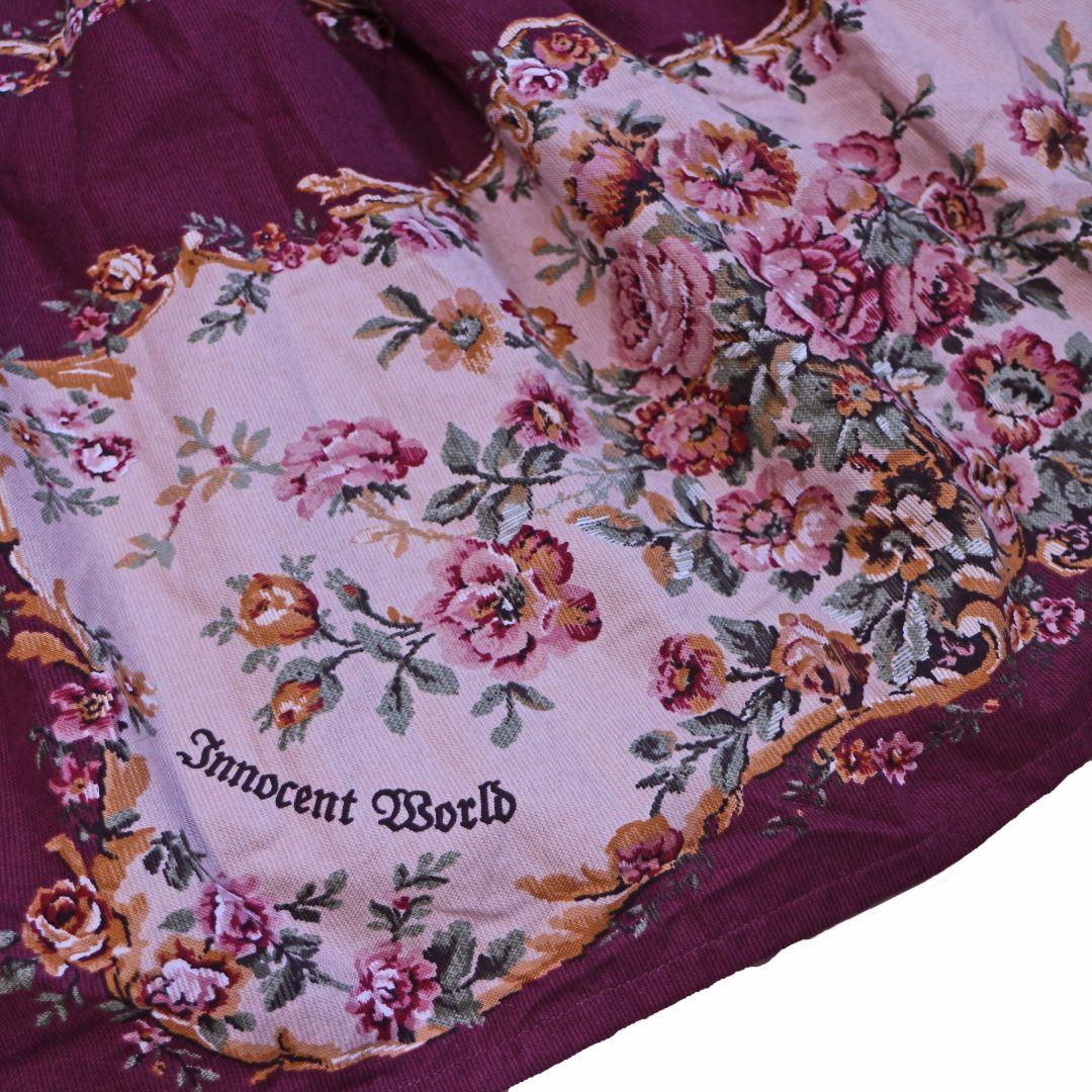 新品 イノセントワールド ローズコブリンプリント ホルダーネック JSK