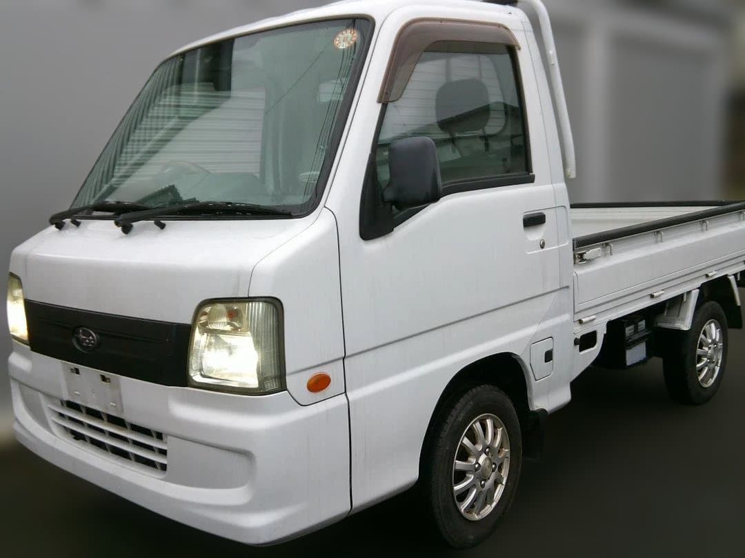 サンバー軽トラック/Ｈ20/6/4ＷＤ/Ｆ5/AC/PS/距離102000km