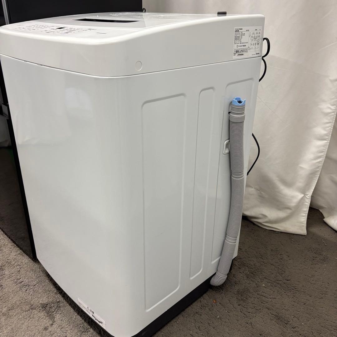 149⭕️冷蔵庫　洗濯機　レンジ　黒　一人暮らし　家電セット　設置無料　24年製