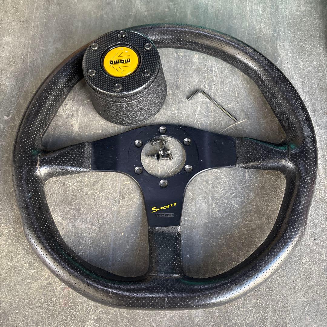 MOMO ステアリングホイール　345mm