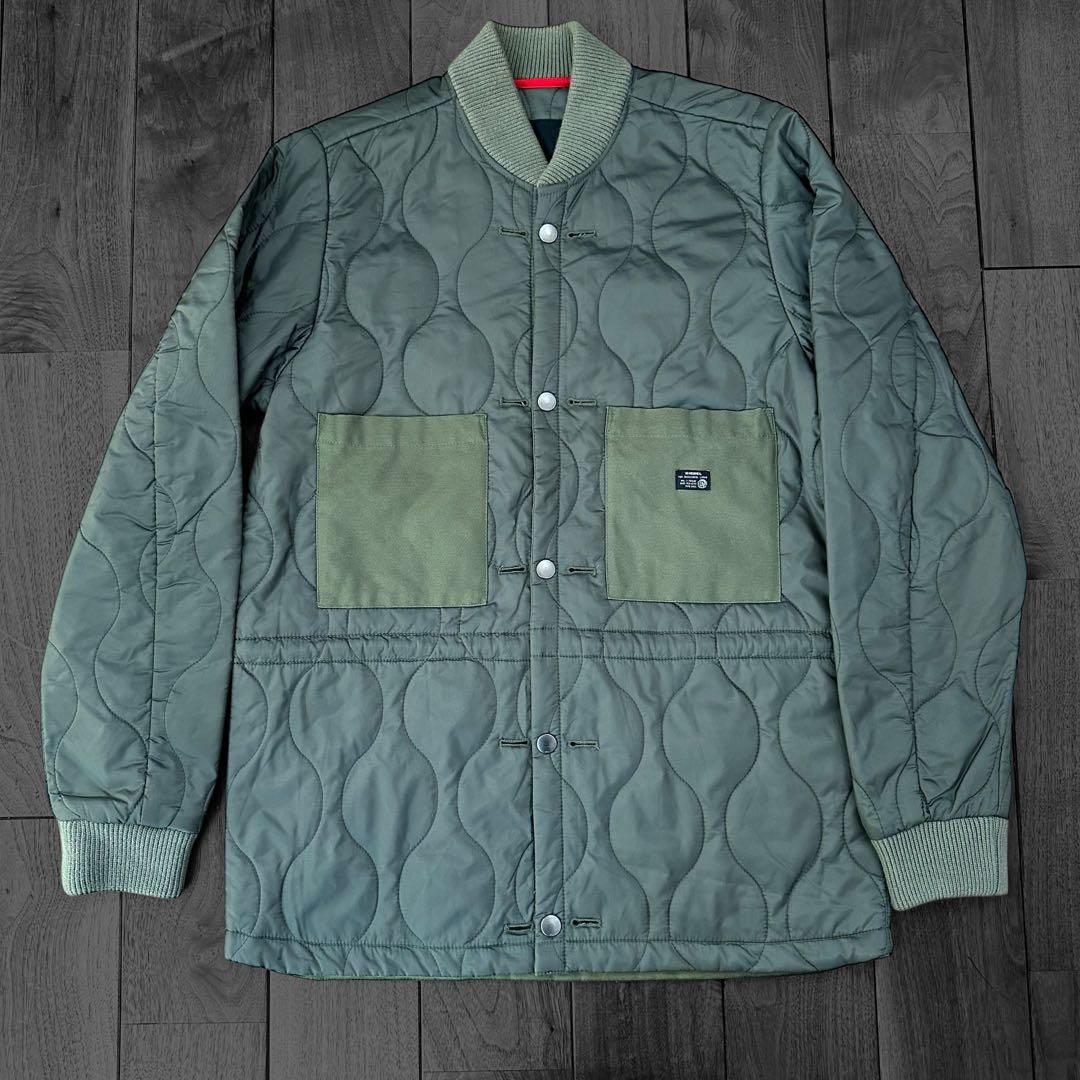 DIESEL 3way モッズコート　カーキ　y2k archive 00s