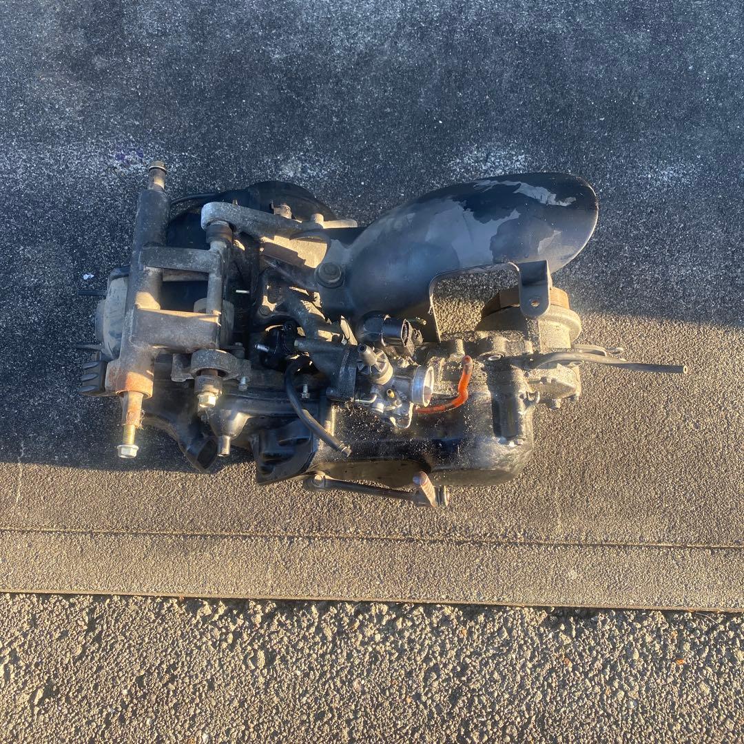 af34エンジンライブdio キャブレター　付き　実動車から下ろしました