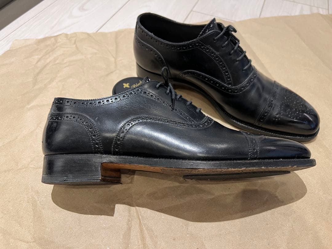 otuka 大塚製靴 26cm 内羽プレーントゥメダリオン IS-202