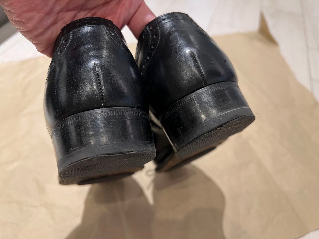 otuka 大塚製靴 26cm 内羽プレーントゥメダリオン IS-202