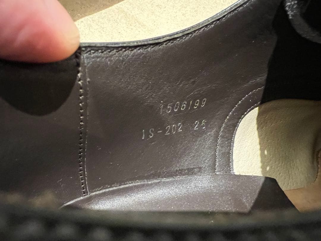 otuka 大塚製靴 26cm 内羽プレーントゥメダリオン IS-202