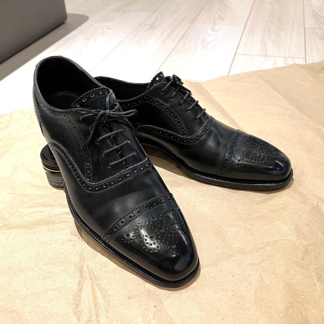 otuka 大塚製靴 26cm 内羽プレーントゥメダリオン IS-202