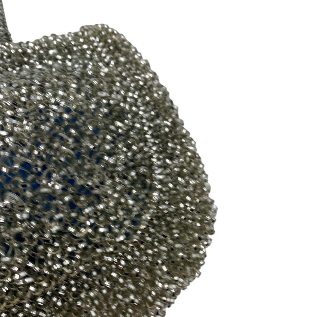 極美品！　アンテプリマ　ワイヤー　トートバッグ　シルバー