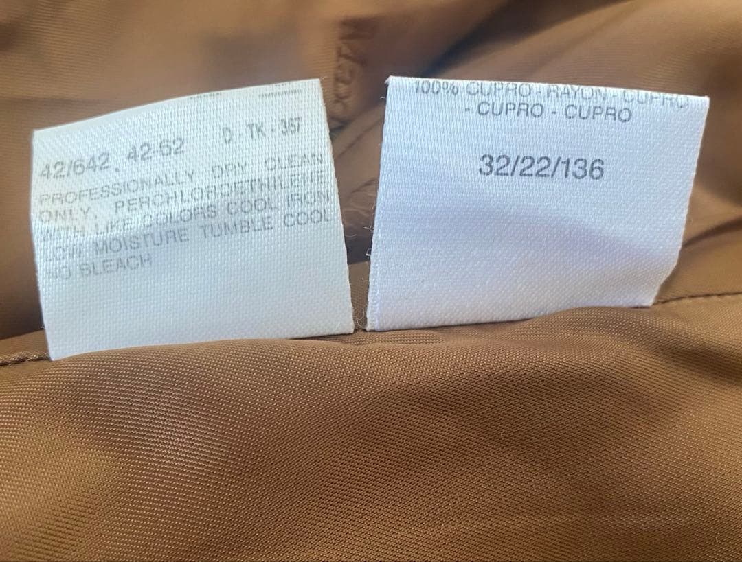 極美品　マックスマーラ　白タグ　カシミヤ100% ジャケット　 キャメル　ロング