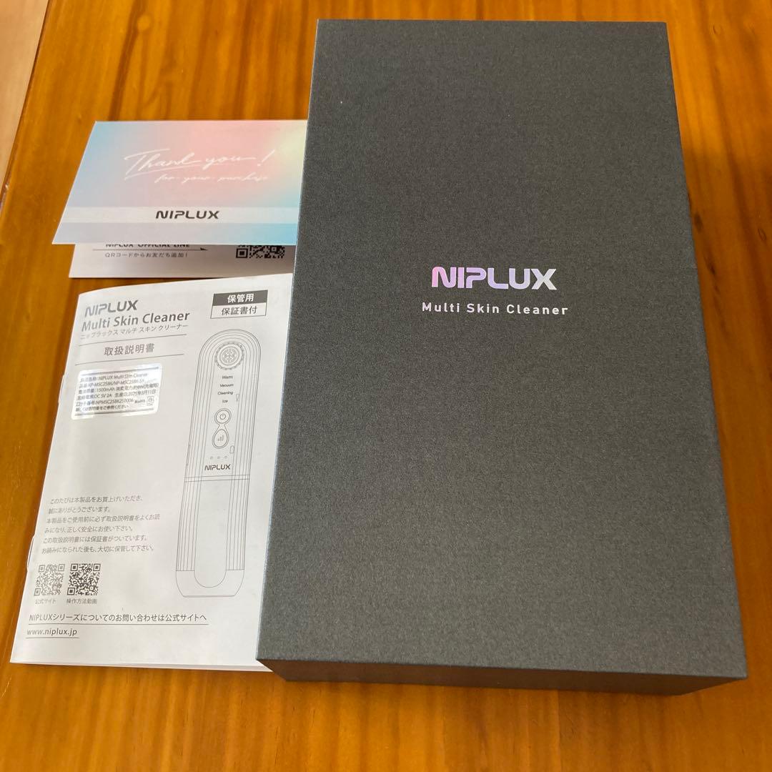 毛穴吸引器 NIPLUX ニップラックス　マルチスキンクリーナー