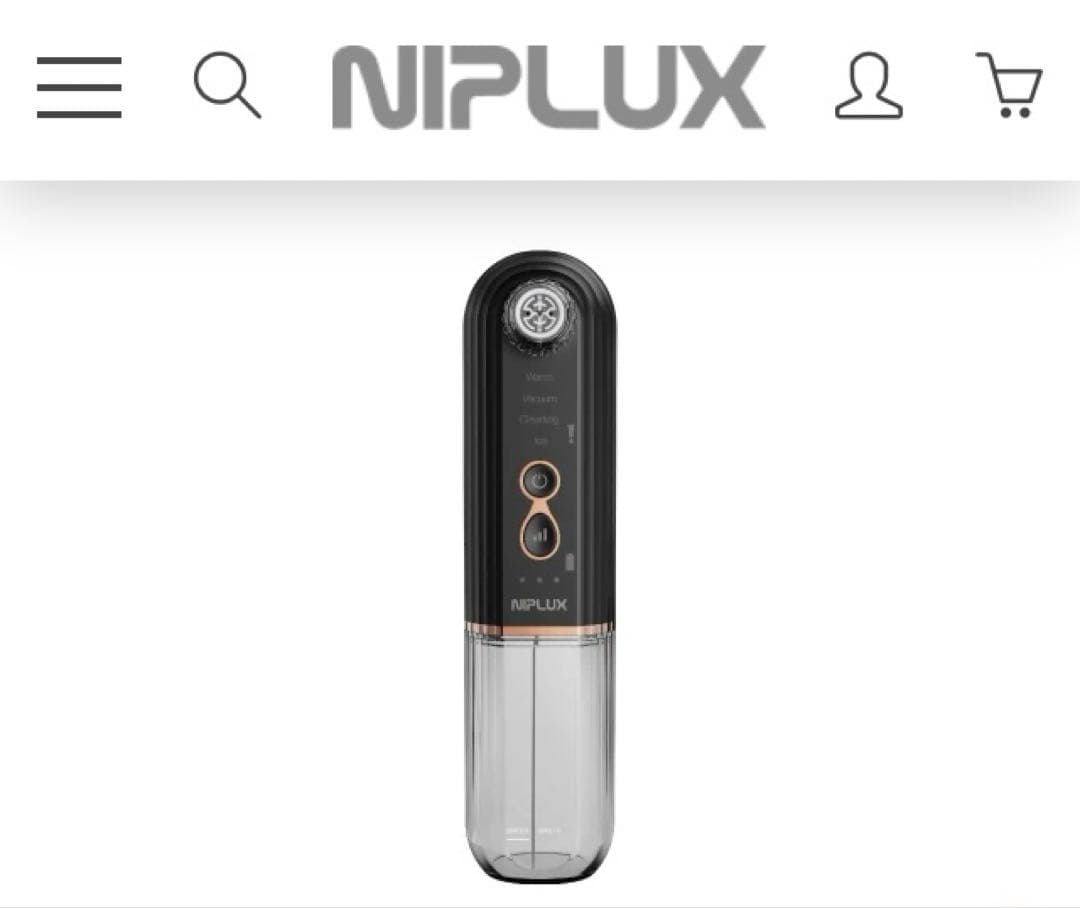 毛穴吸引器 NIPLUX ニップラックス　マルチスキンクリーナー