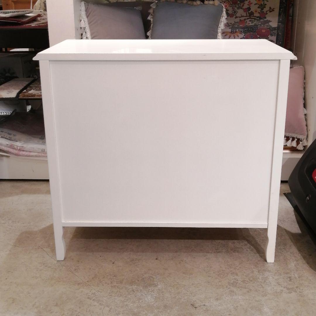 ちとせ様i+【美品】 セリーヌ チェスト 東海家具 天然木 エレガント ホワイト