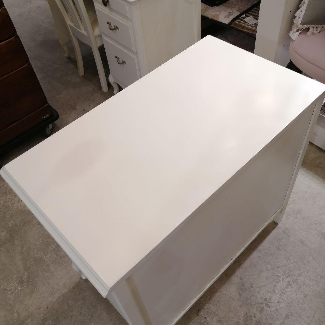 ちとせ様i+【美品】 セリーヌ チェスト 東海家具 天然木 エレガント ホワイト