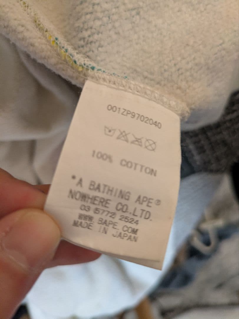 Bape ベイプ A Bathing Ape レディース　パーカー　XS