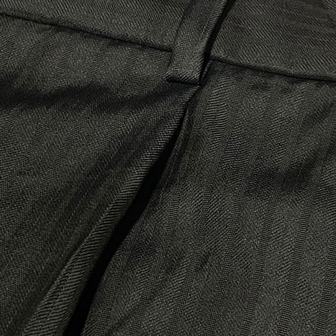 美品 ワコマリア Dormeuil ストライプ スラックス ワイド テーパード