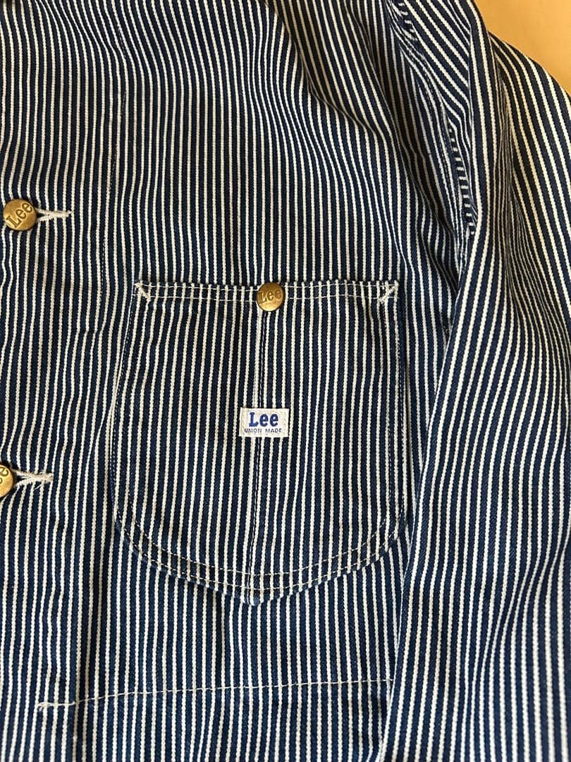 Leeヒッコリーカバーオール XL