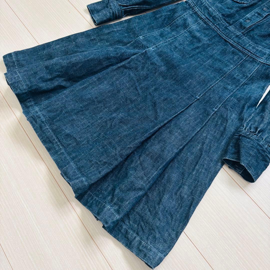 miumiu ミュウミュウ デニムワンピース 長袖