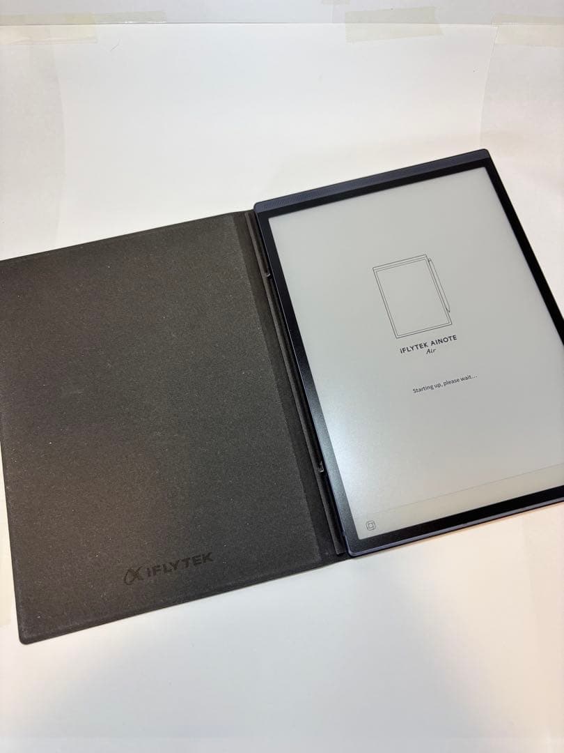 【美品】iFLYTEK AINOTE Air 2 専用ケース＆保護フィルム付き