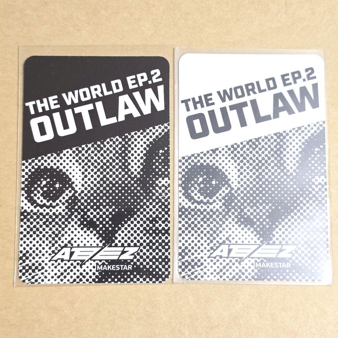 ATEEZ ソンファ トレカ セット MAKESTAR OUTLAW 特典 猫耳