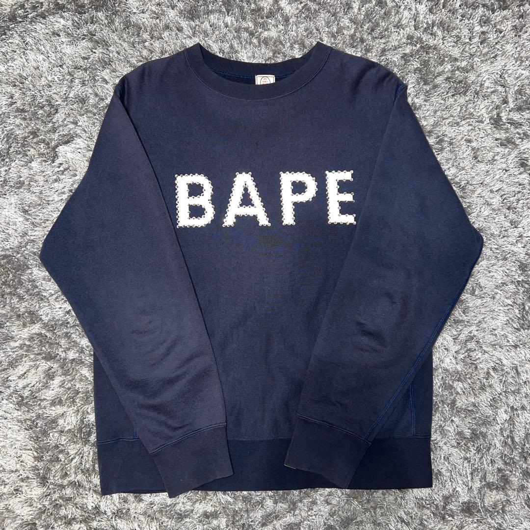 NIGO期00s BAPE ラインストーン　スワロフスキー　スウェット
