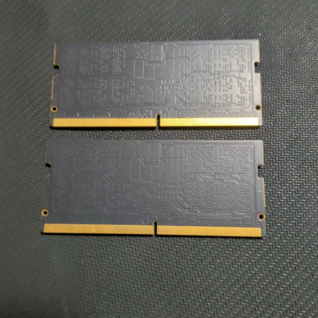 silicon power DDR5-4800 16GBx2枚 32GB