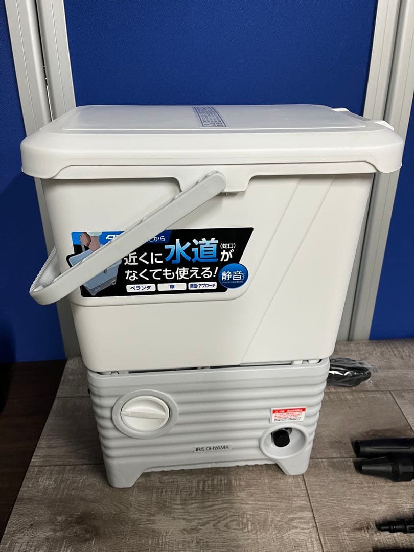 【未使用】アイリスオーヤマ タンク式高圧洗浄機SBT-512N 洗車 散水
