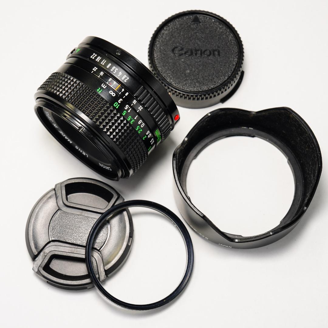 【極美品】動作◎ Canon New FD 28mm F2.8 356