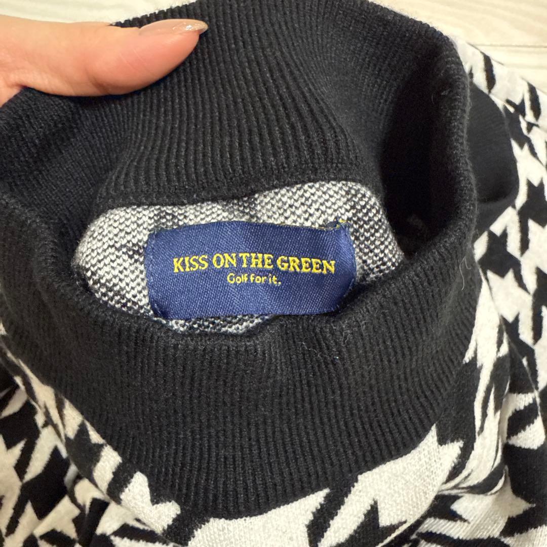 セットアップ　ゴルフウェア　千鳥柄