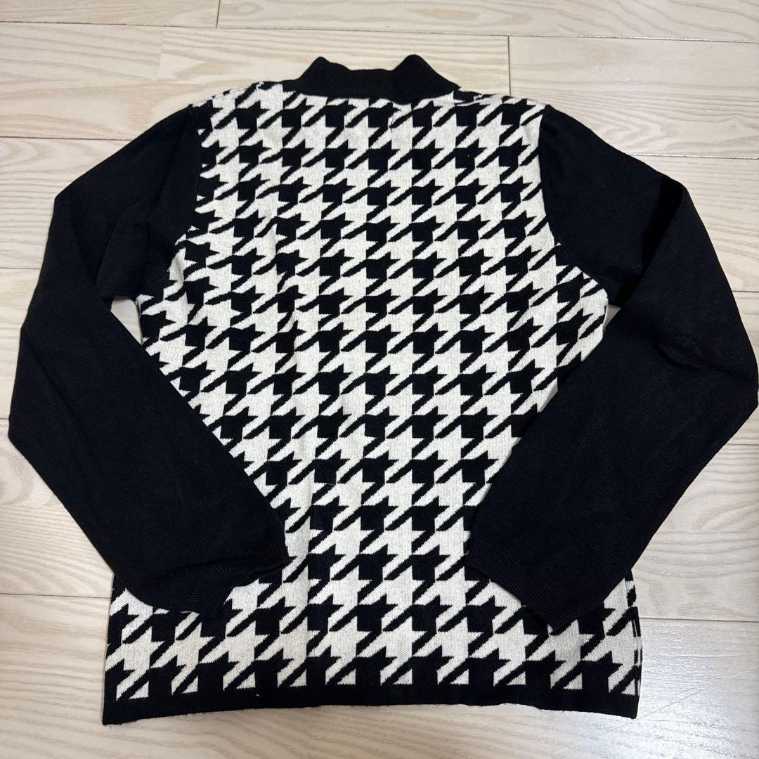 セットアップ　ゴルフウェア　千鳥柄