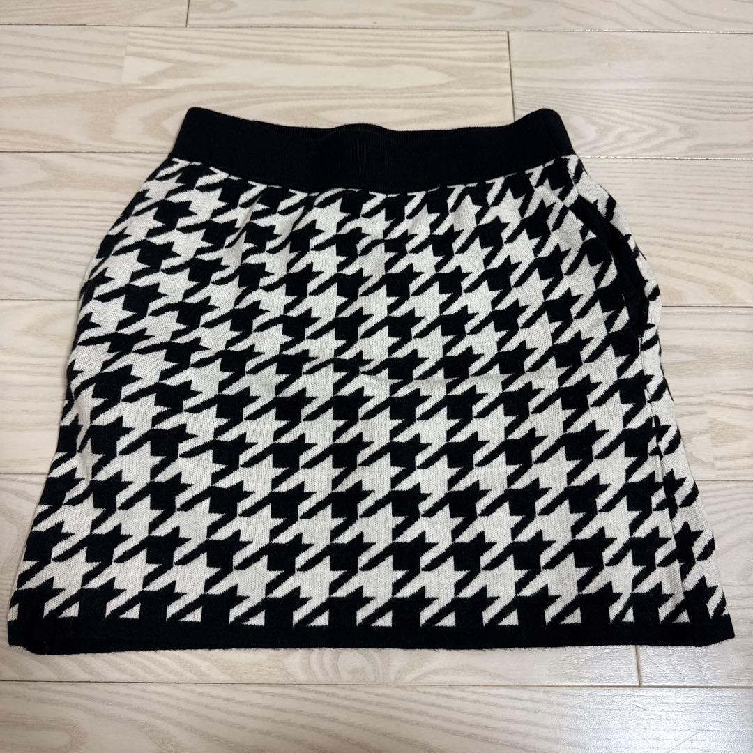 セットアップ　ゴルフウェア　千鳥柄