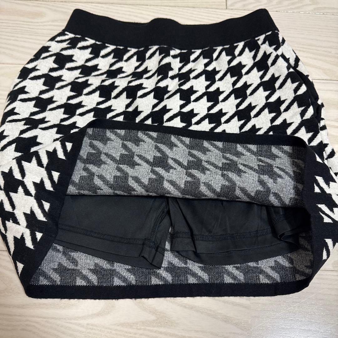 セットアップ　ゴルフウェア　千鳥柄