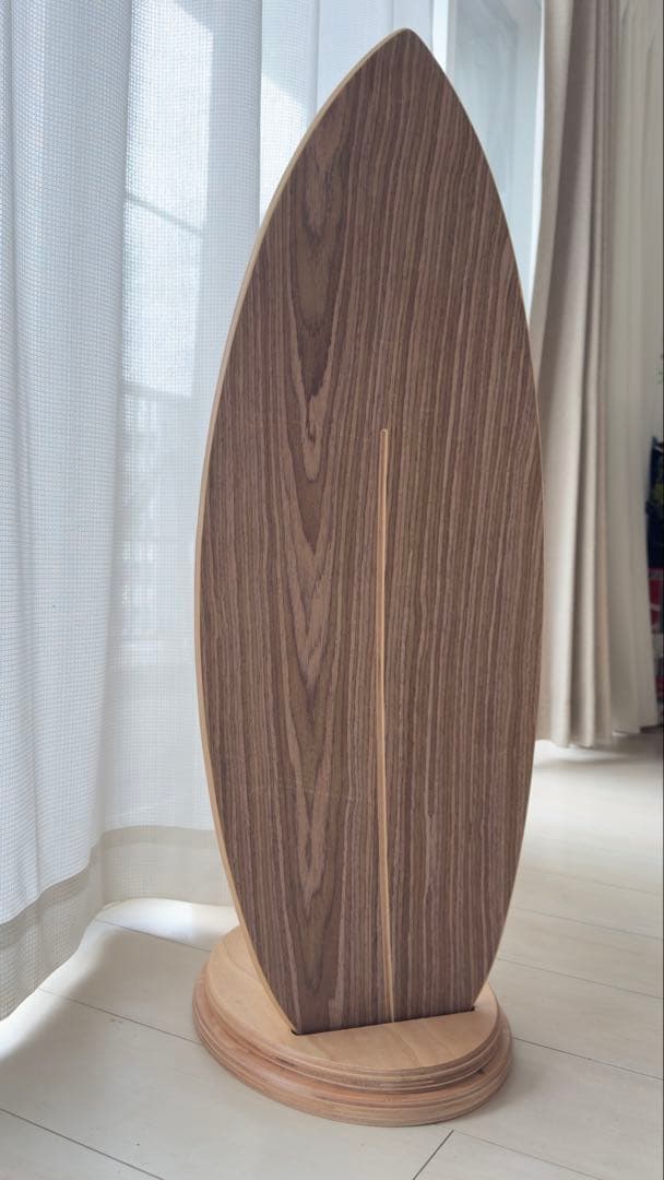 木製サーフボード型バランスボード