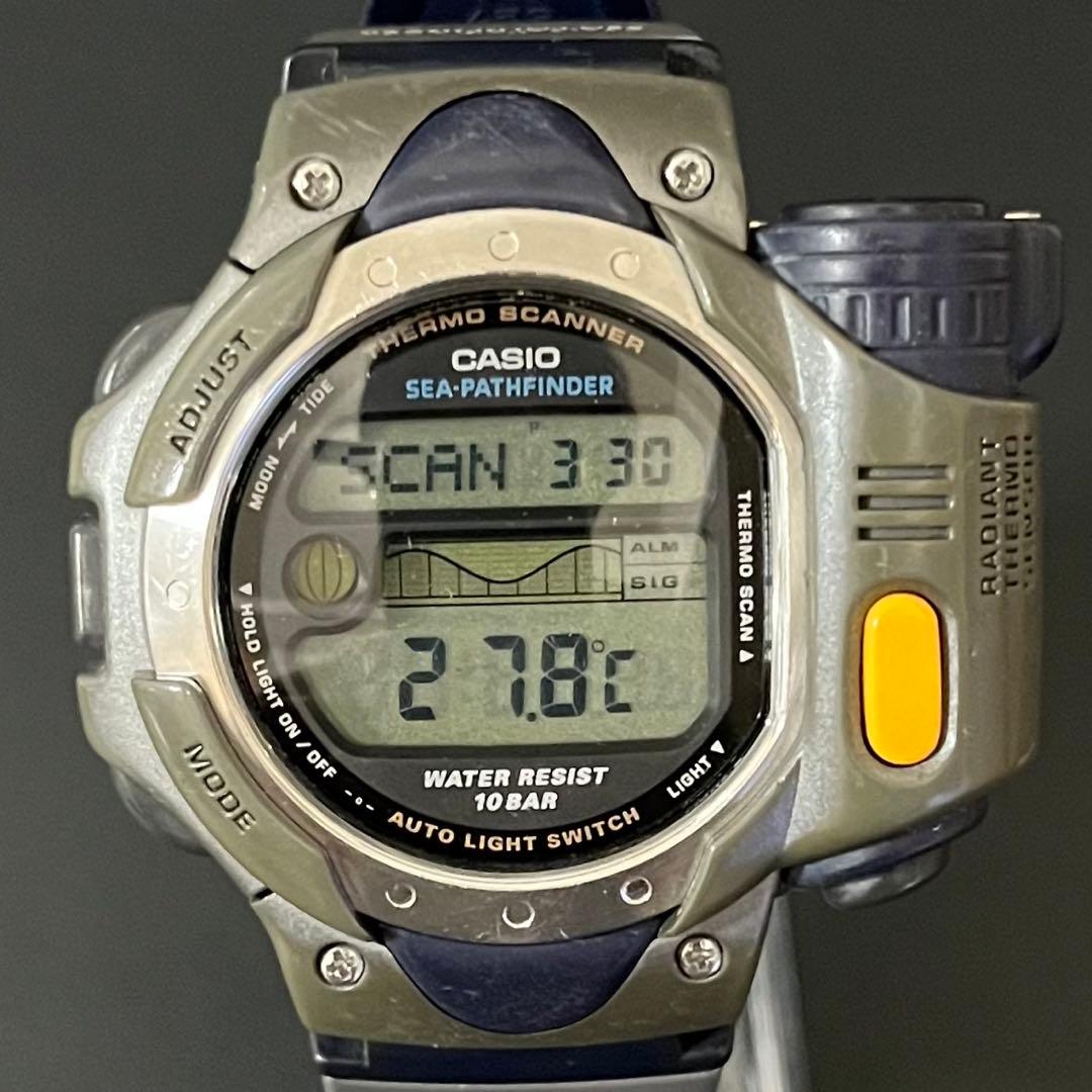 【希少】CASIO SEA-PATHFINDER サーモスキャナー SPF-10